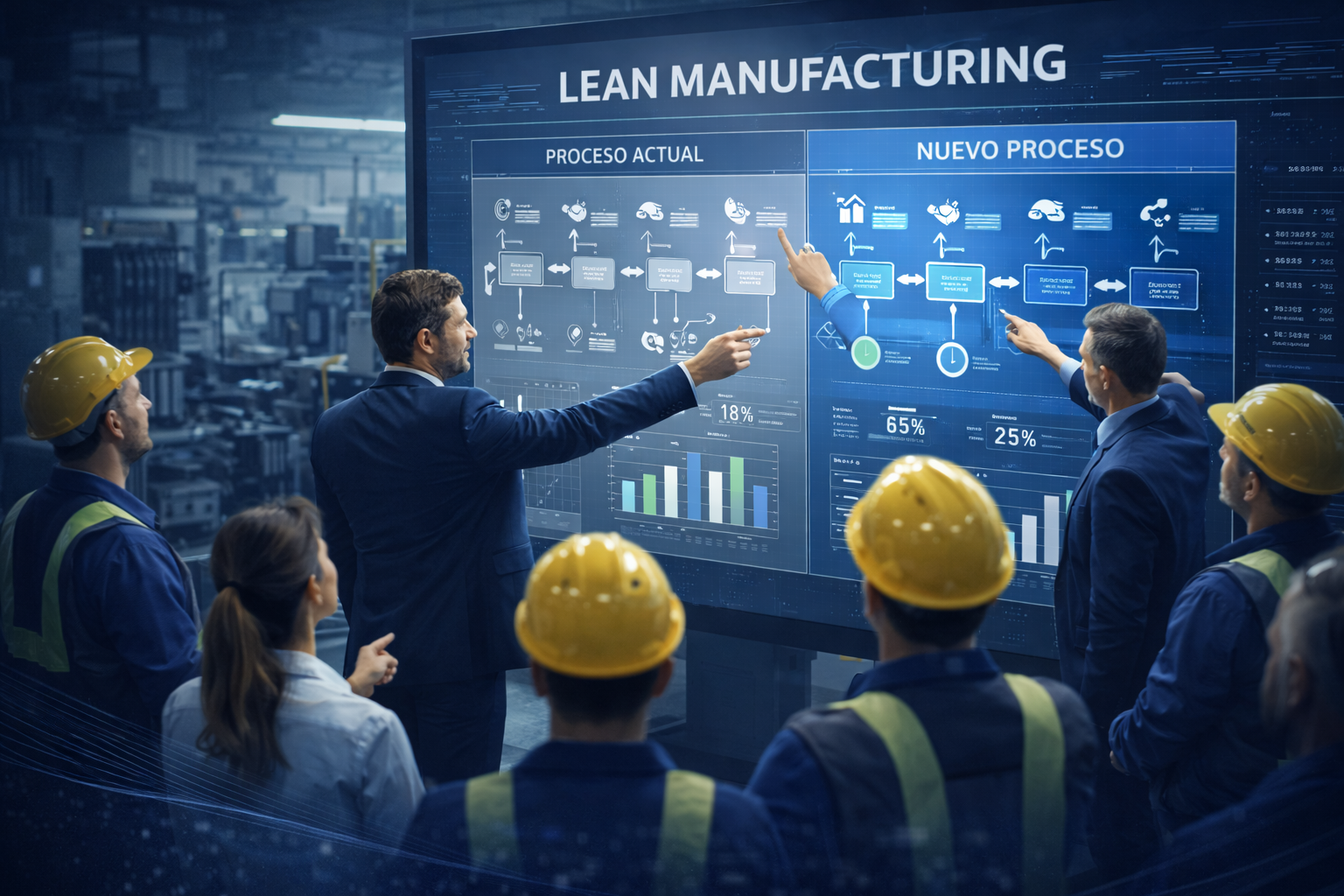 Diagnóstico Lean en planta industrial